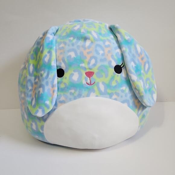 Squishmallows Elizabella Med Tie-dye Pillow Toy Soft 13" Embroidered Face - Picture 1 of 6
